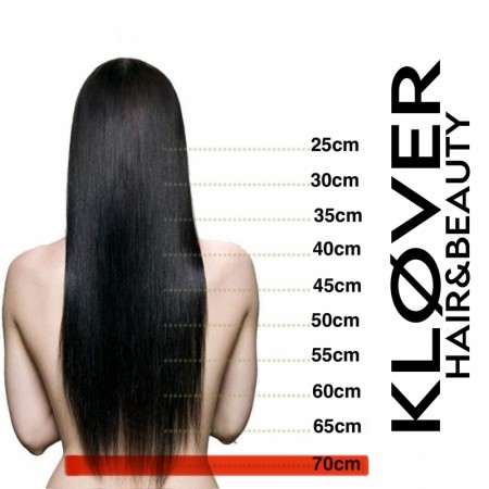  KERATIN HÅR-EXTENSION RETT lengde 70cm