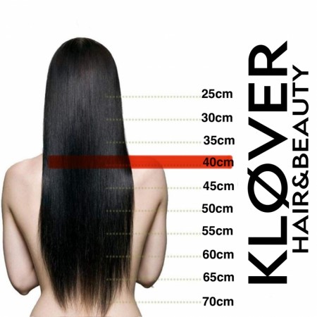  KERATIN HÅR-EXTENSION RETT lengde 40cm