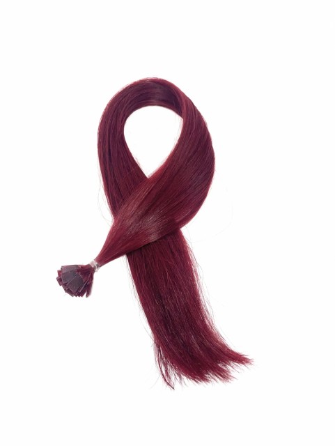 Farge #BURGENDER, Lengde 50cm