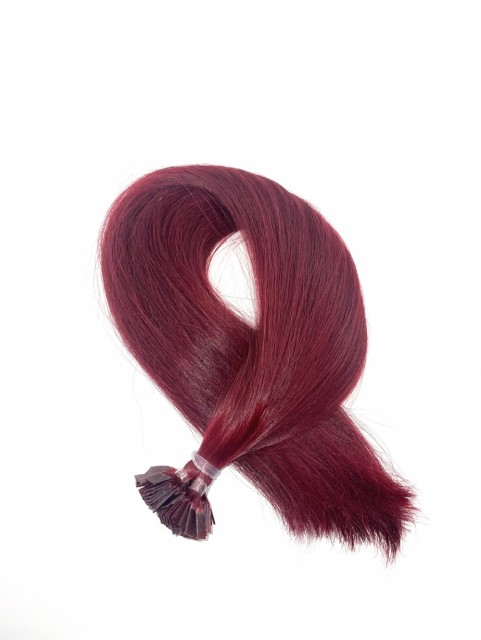 Farge #BURGENDER, Lengde 50cm
